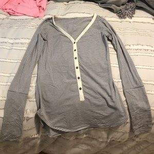 Lululemon Henley-style Long Sleeve, size 4